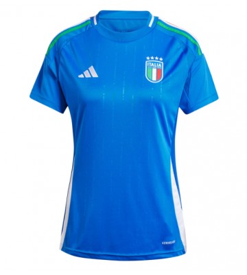 Italien Replika Hjemmebanetrøje Dame EM 2024 Kortærmet